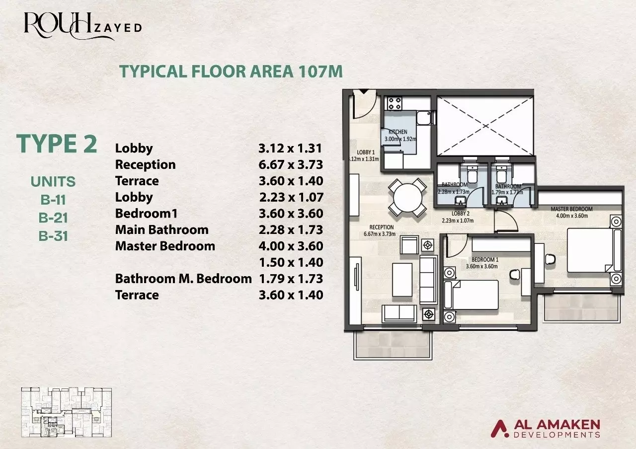 Unit floor plan image