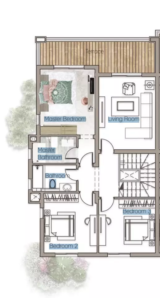 Unit floor plan image