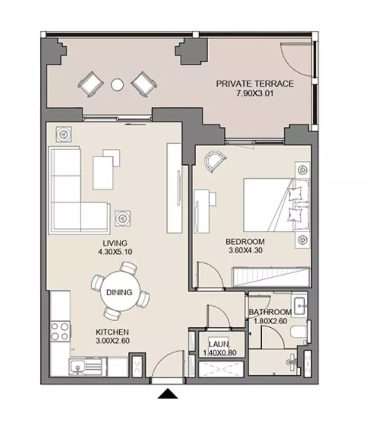 Jadeel at Madinat Jumeirah Living By Meraas Holding B11-Type A1, Level Ground, Unit No-G08, 1 bed