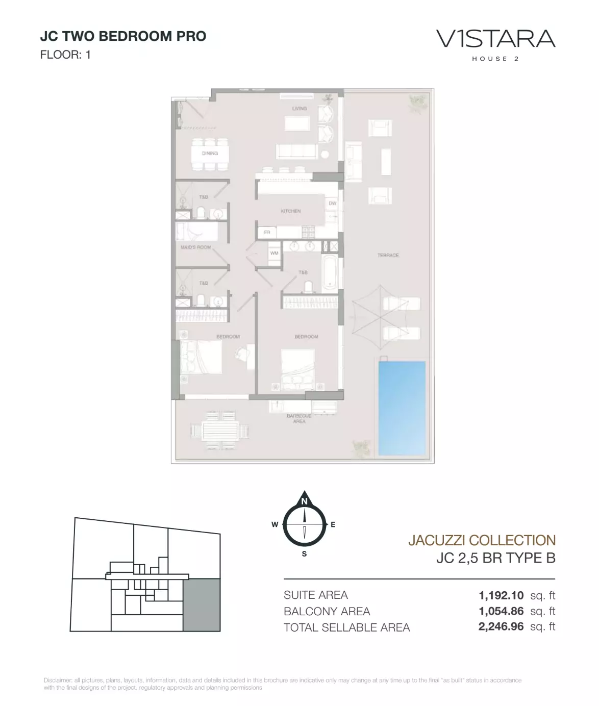 Unit floor plan image