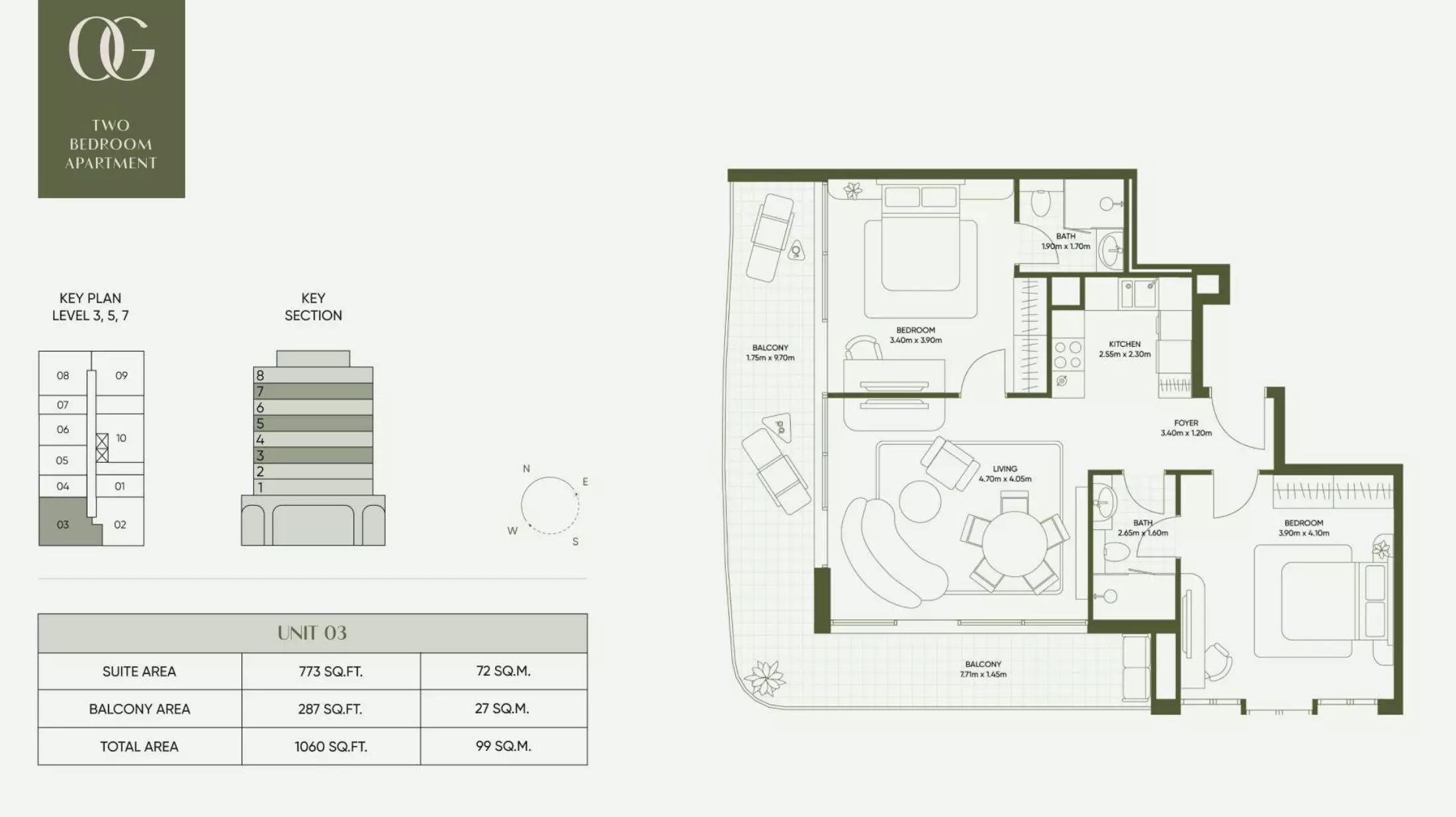 Unit floor plan image
