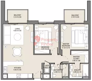 Jomana B5-Type A Level 1, 2 beds