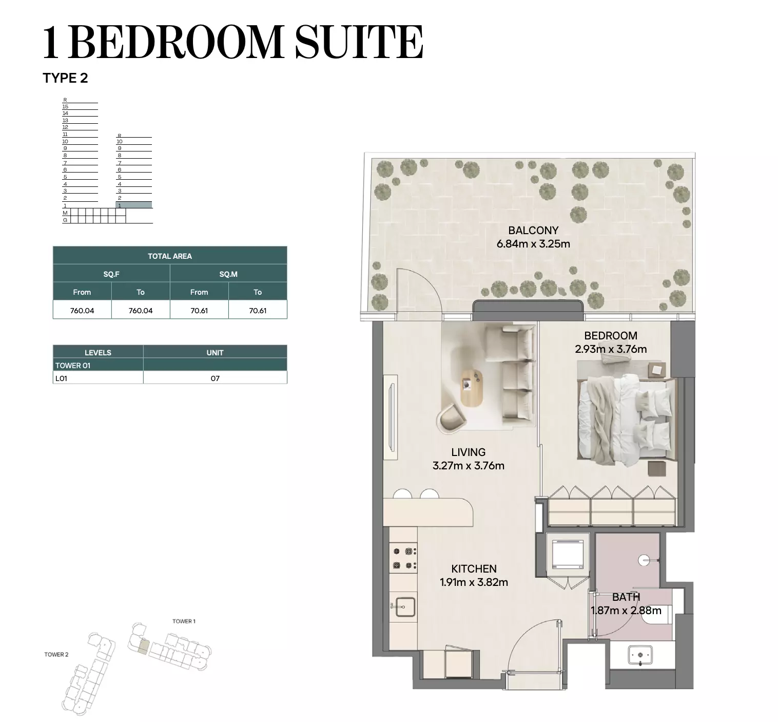 Unit floor plan image