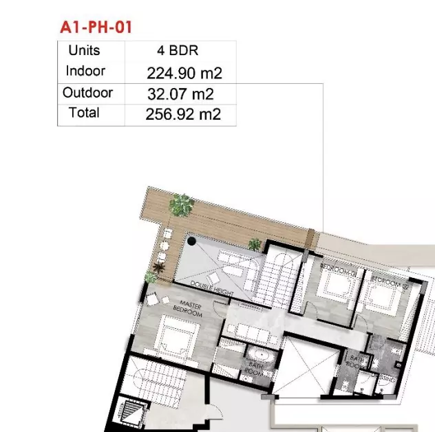 Unit floor plan image