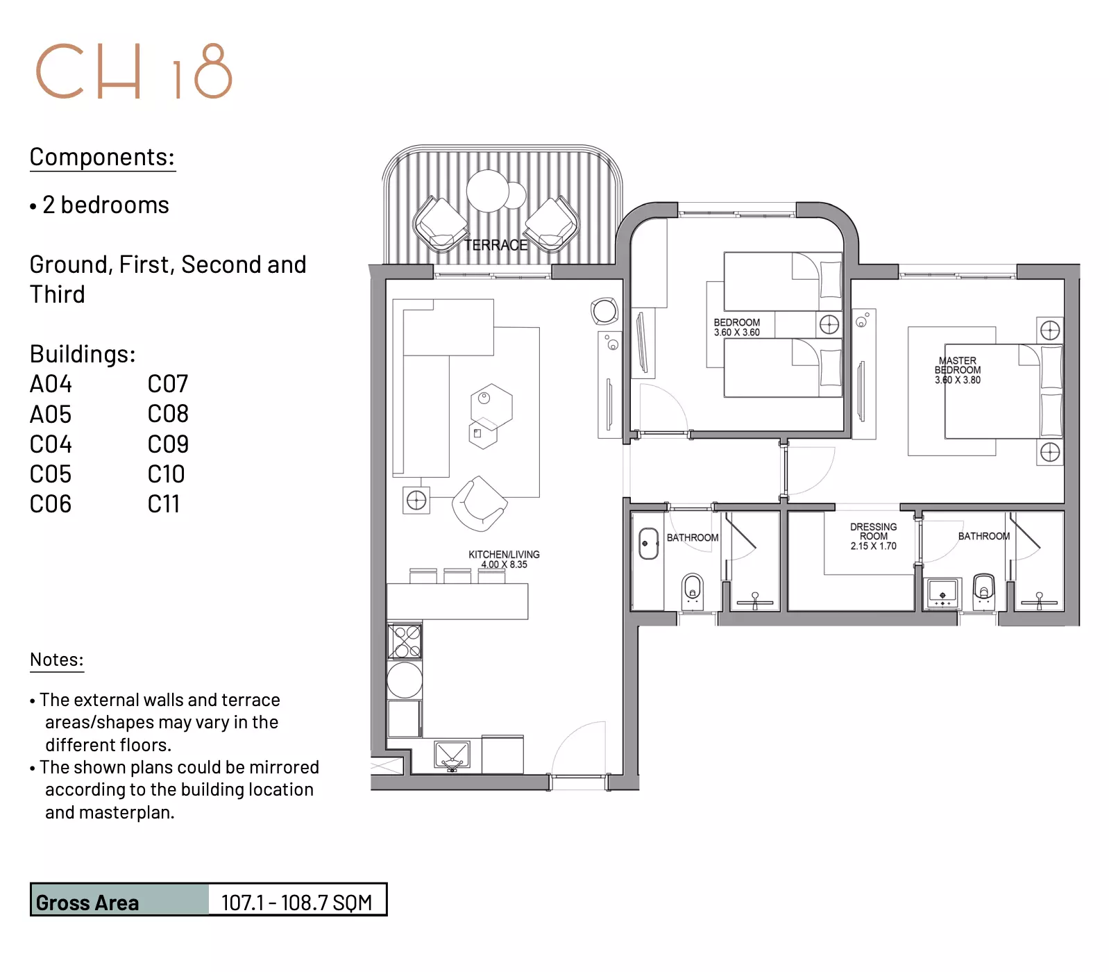 Unit floor plan image