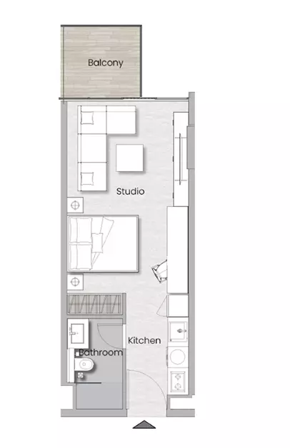 صورة مخطط ارضية الوحدة