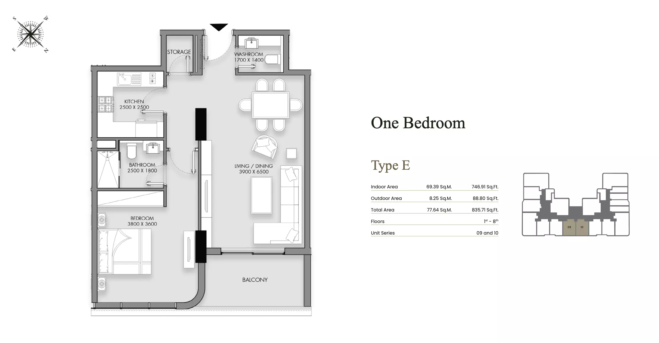 Unit floor plan image