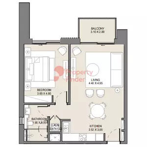Jomana B6-Type B Level 1, 1 bed