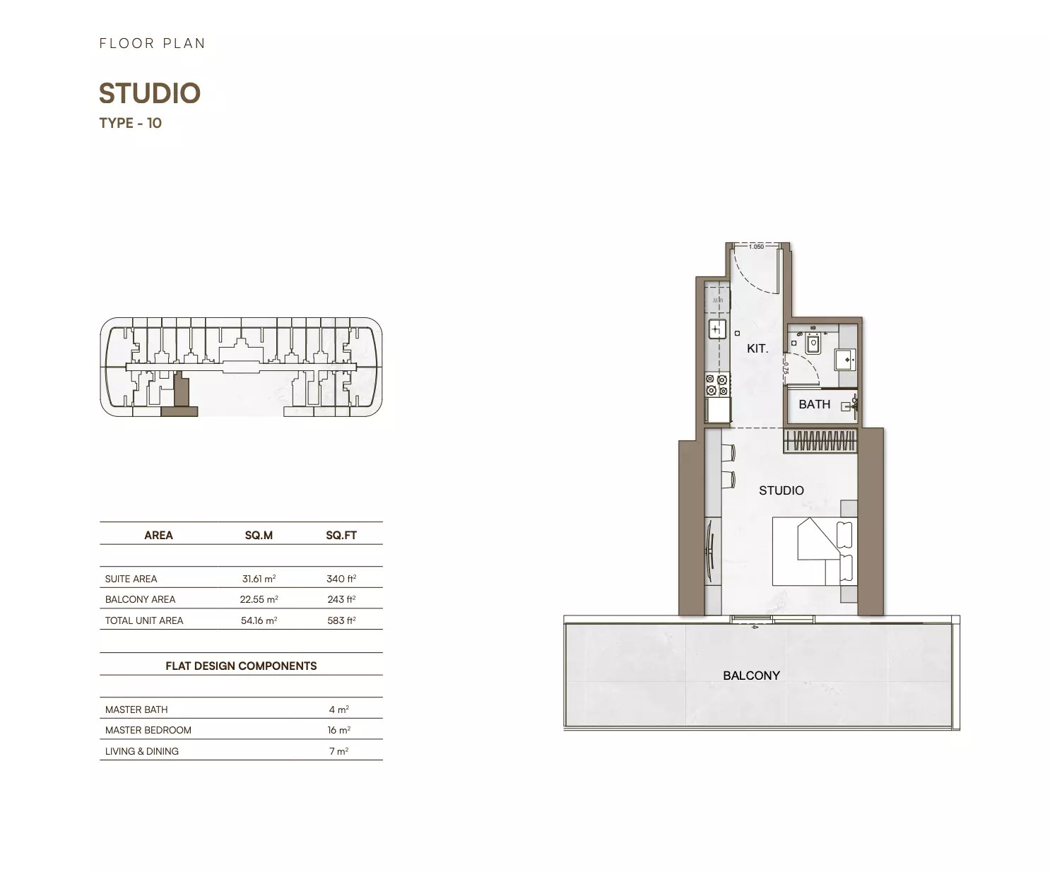 Unit floor plan image