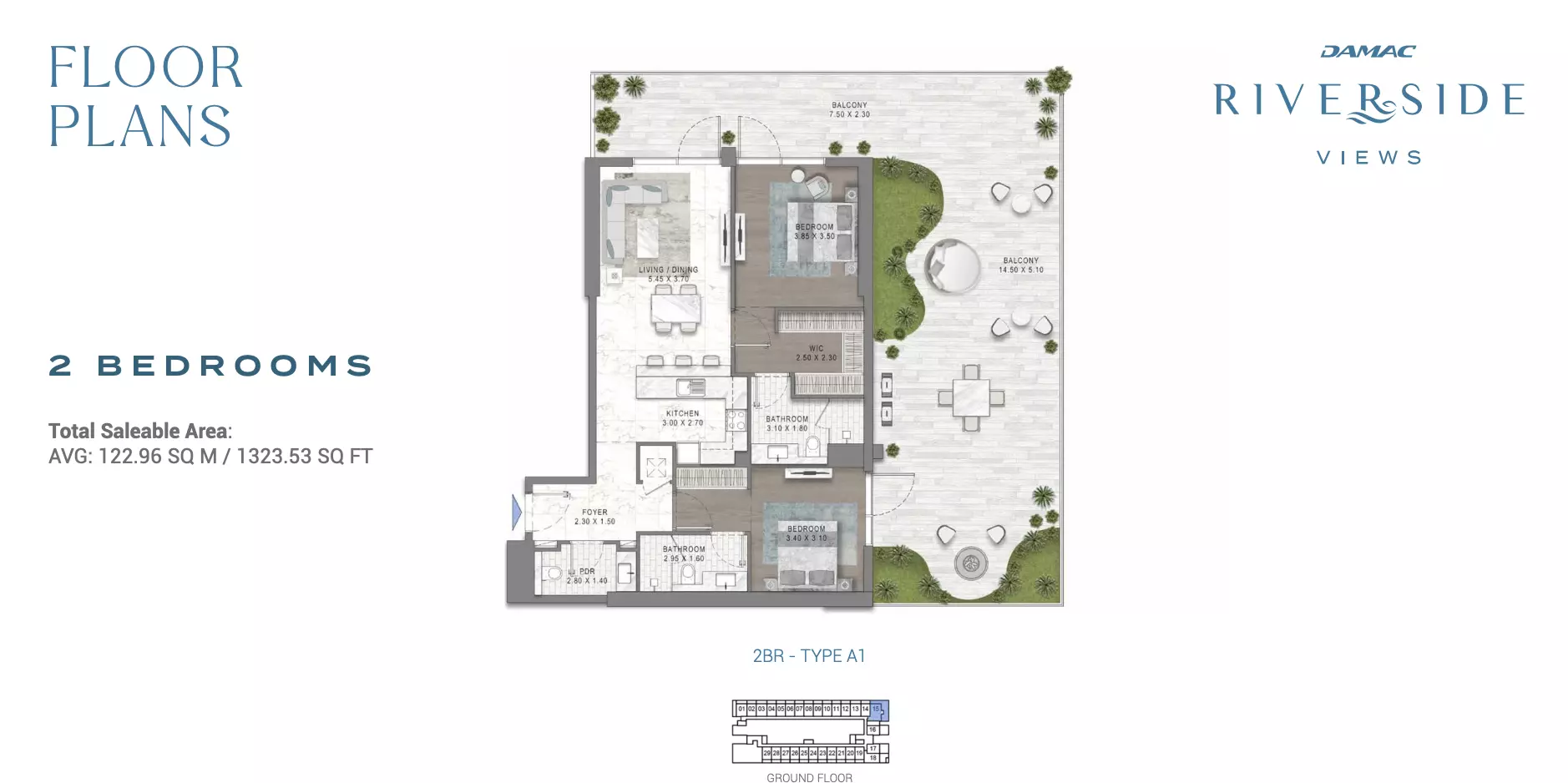 Unit floor plan image