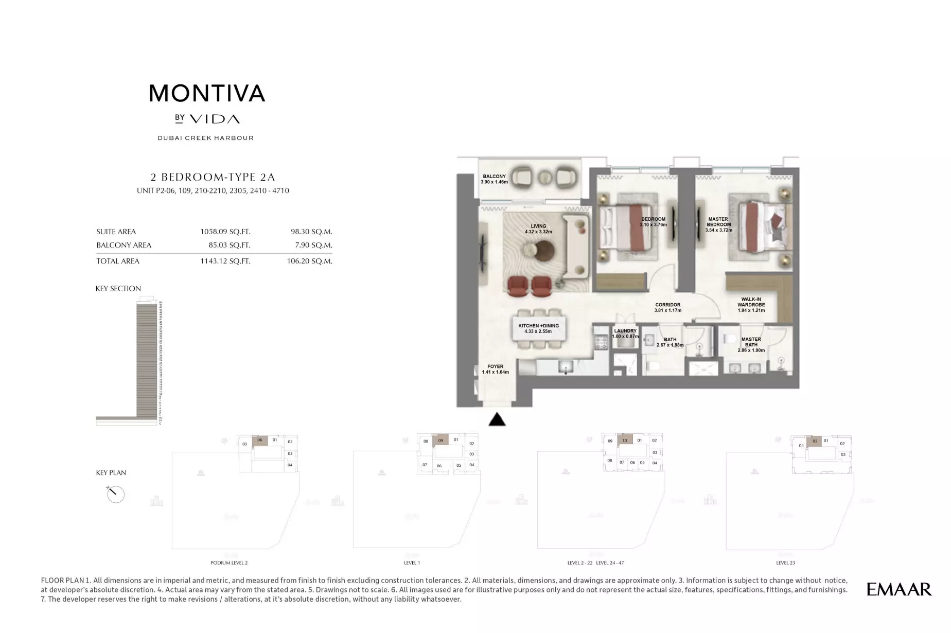Unit floor plan image