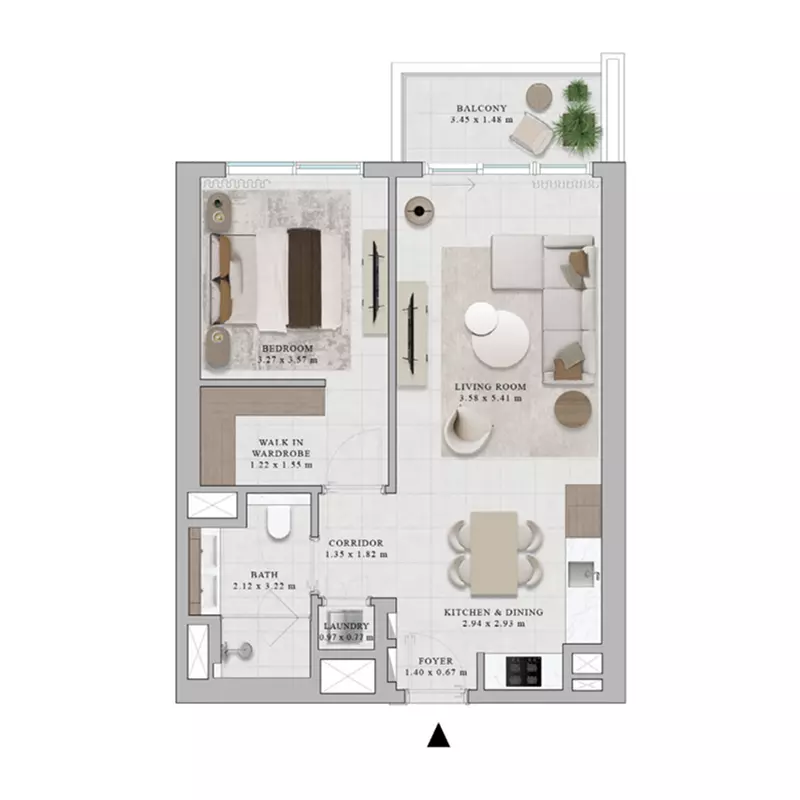 Unit floor plan image