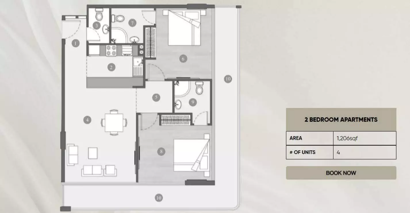 صورة مخطط ارضية الوحدة