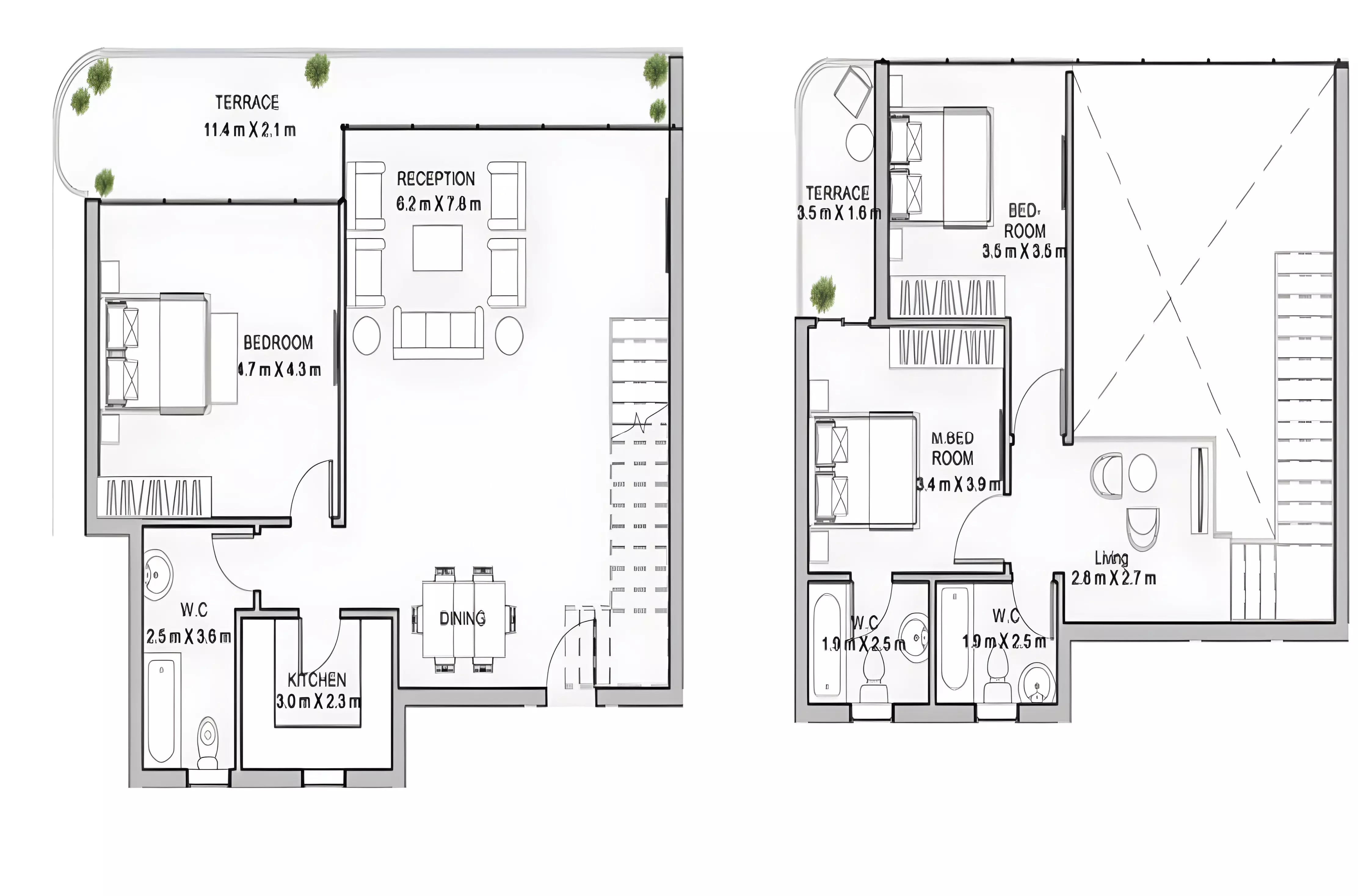 Unit floor plan image