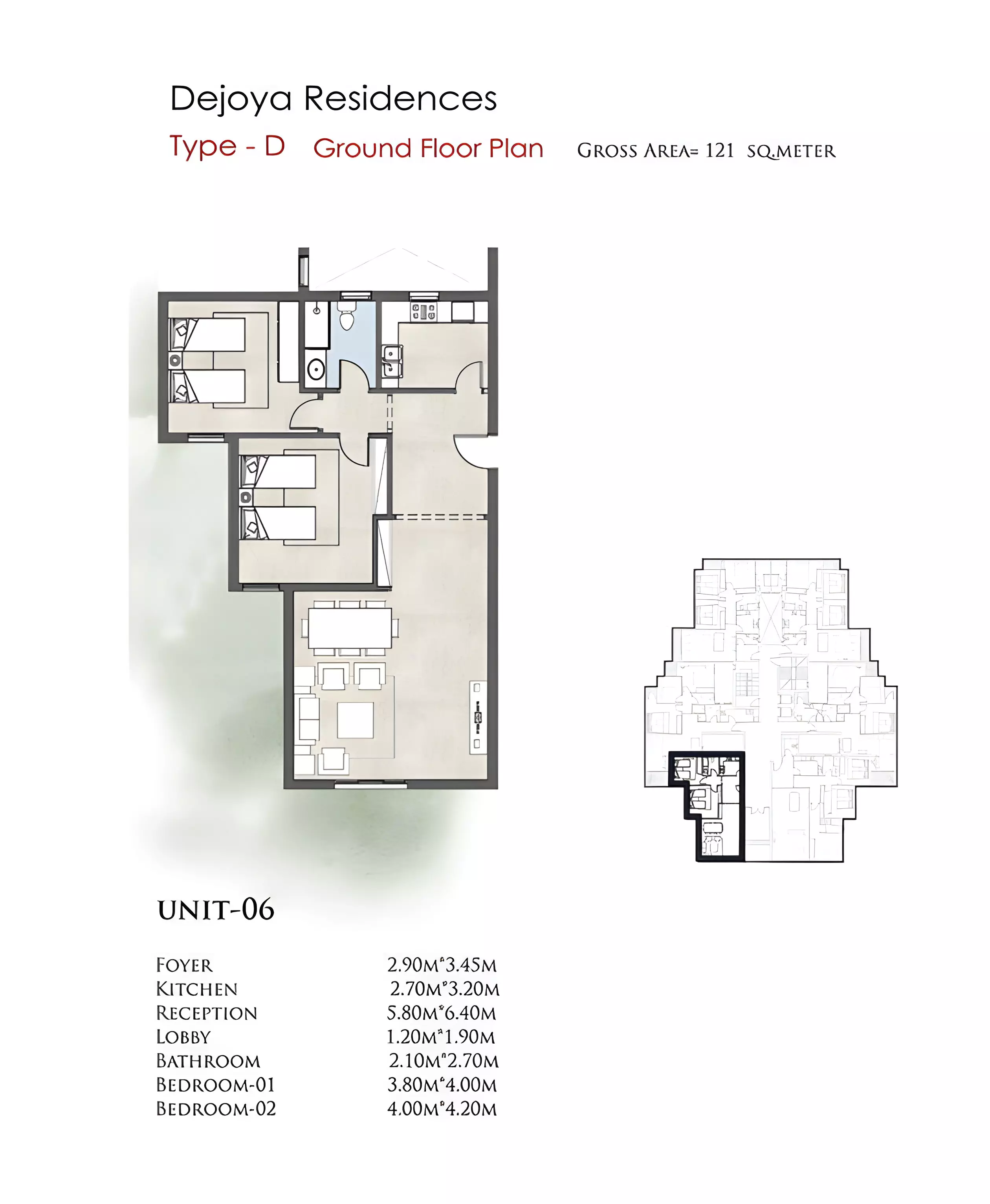 Unit floor plan image