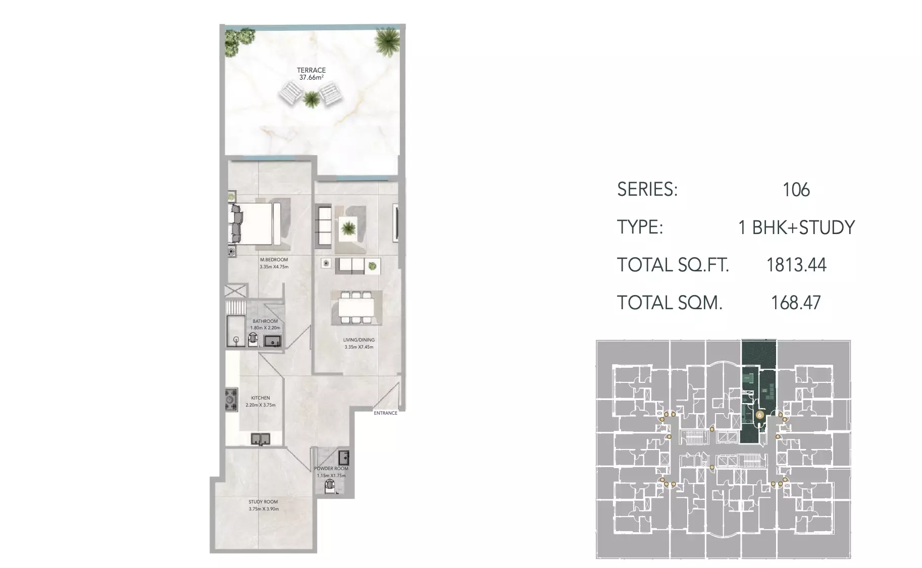 Unit floor plan image