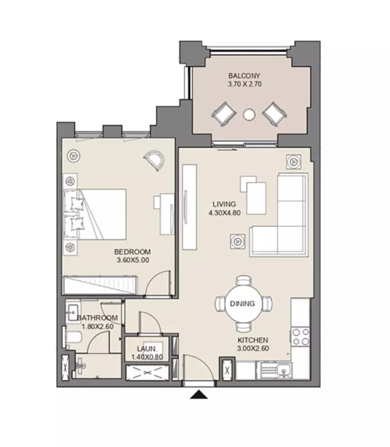 Jadeel at Madinat Jumeirah Living By Meraas Holding B11-Type B, Level 1, Unit No-104, 1 bed