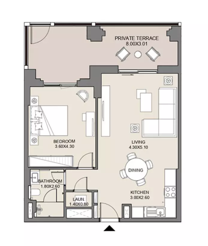 Jadeel at Madinat Jumeirah Living By Meraas Holding B11-Type A1, Level Ground, Unit No-G07, 1 bed