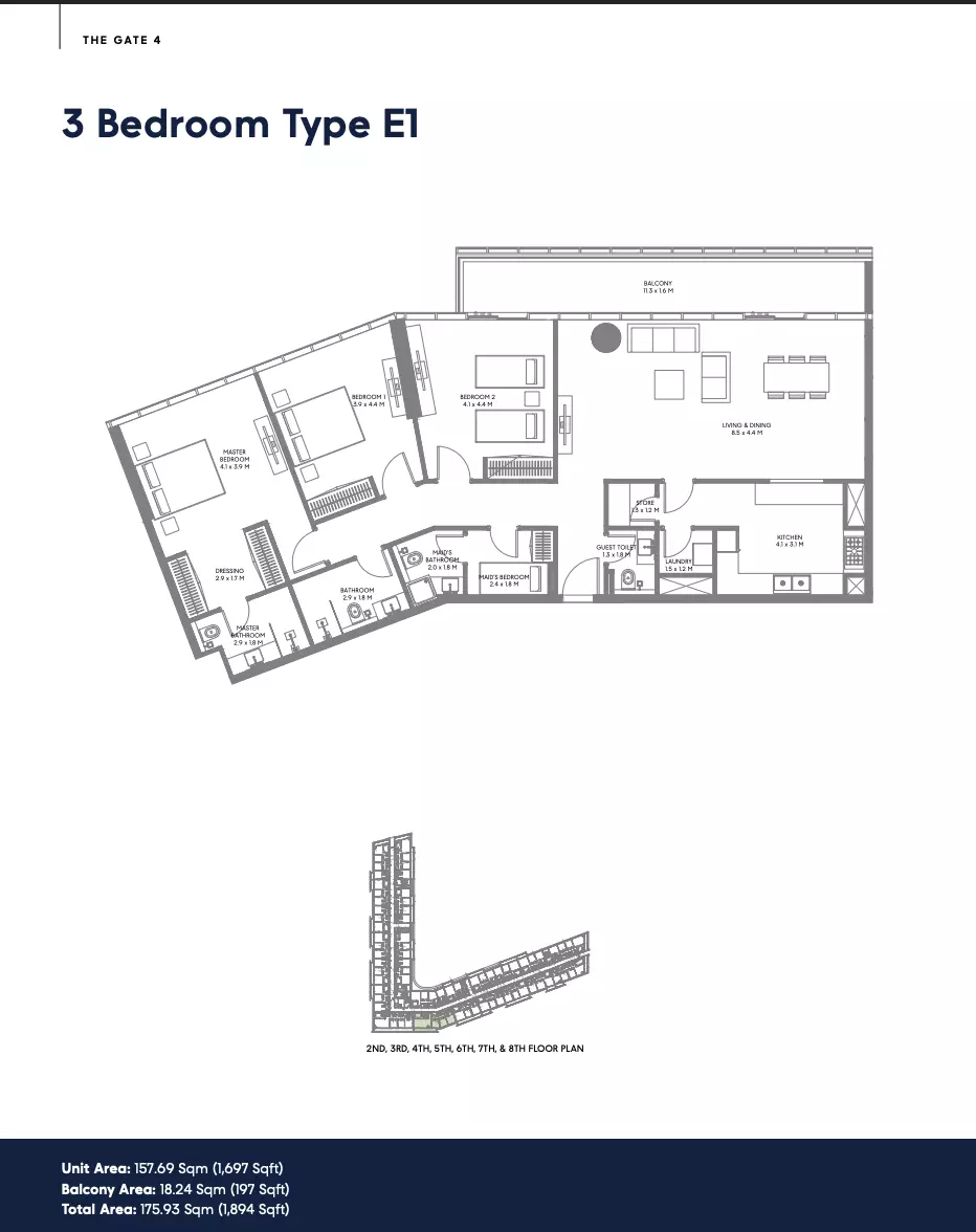 Unit floor plan image