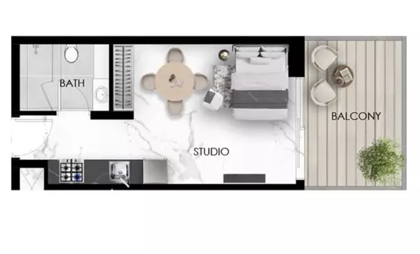 صورة مخطط ارضية الوحدة