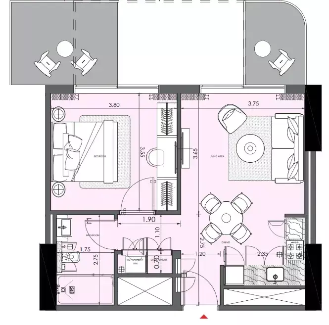Unit floor plan image