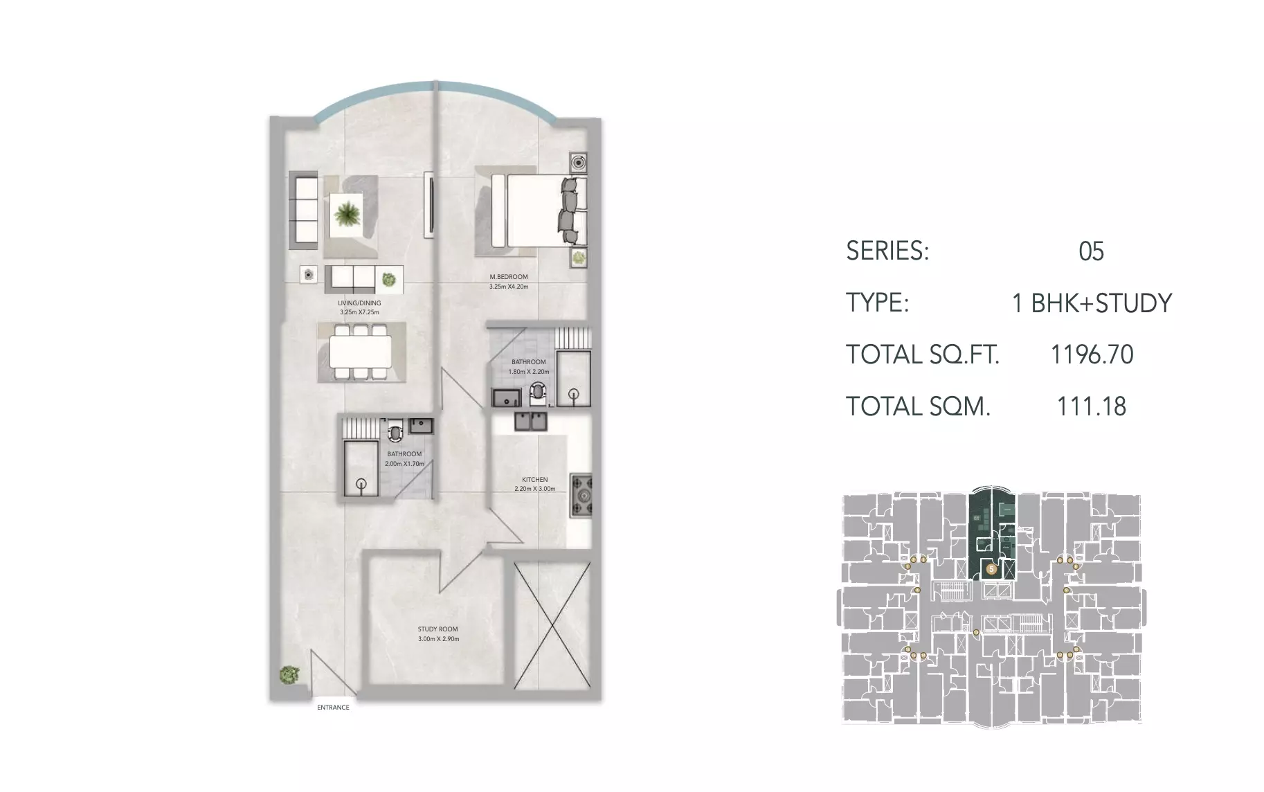 Unit floor plan image