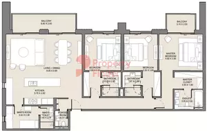 Jomana B8-Type B Level ground, 3 beds