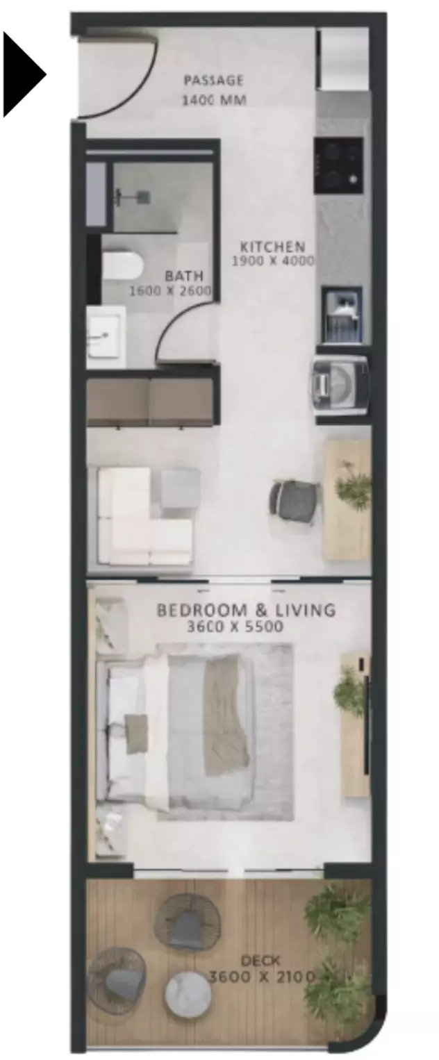 صورة مخطط ارضية الوحدة