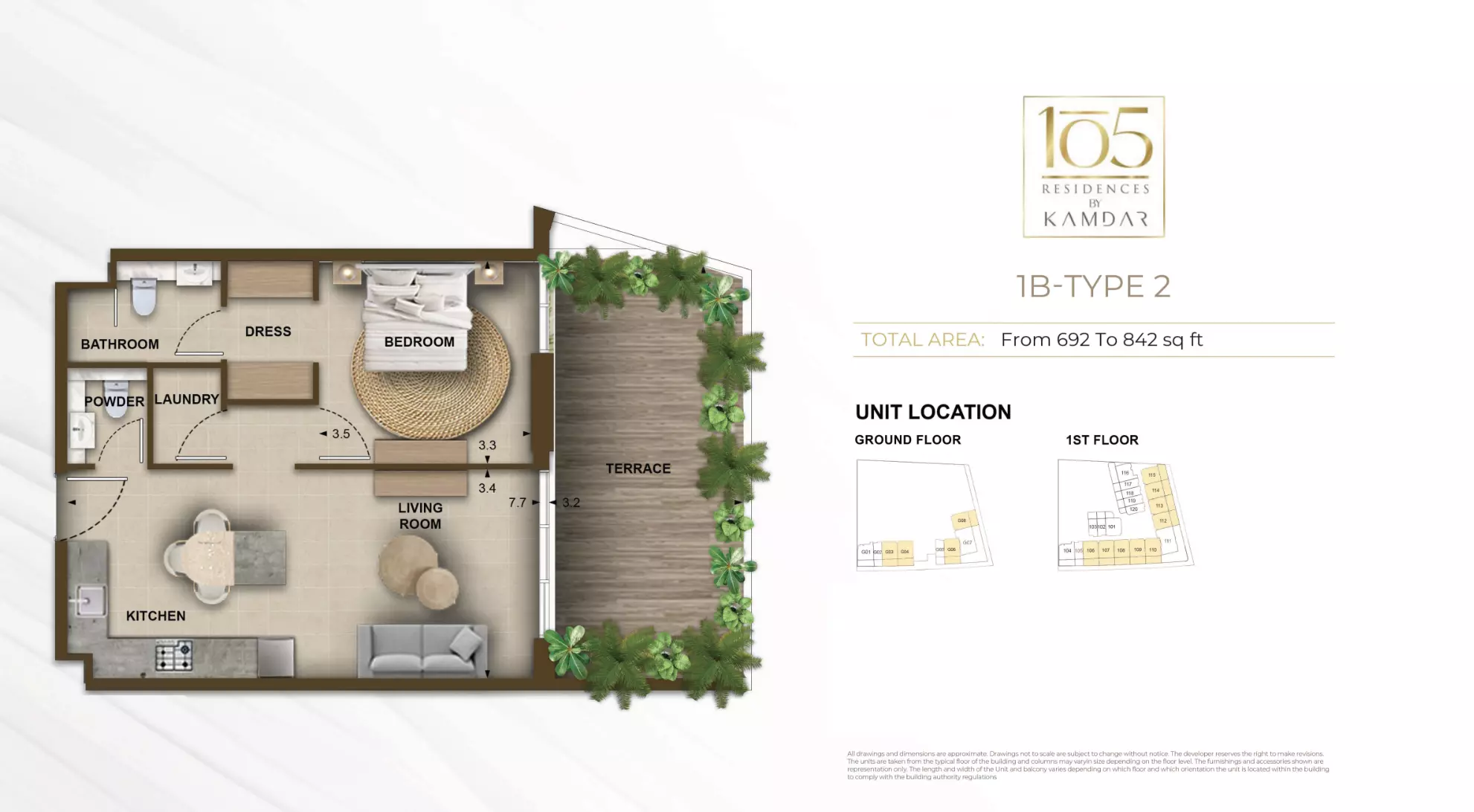 Unit floor plan image