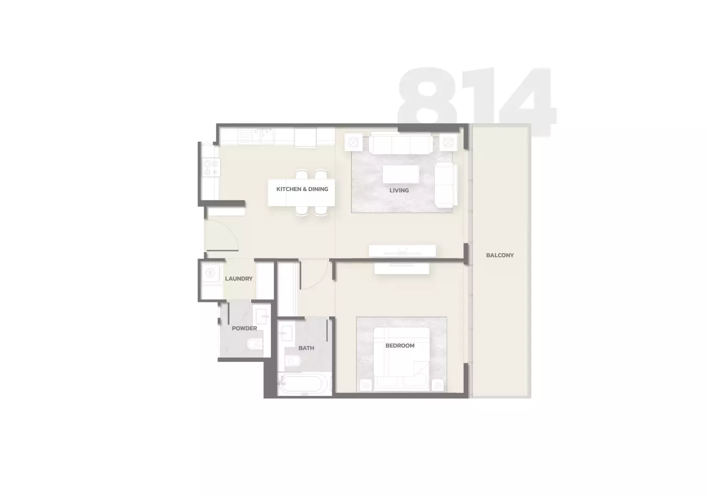 Unit floor plan image