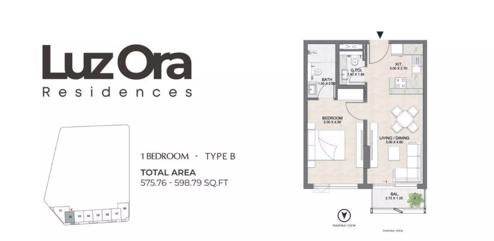 Unit floor plan image