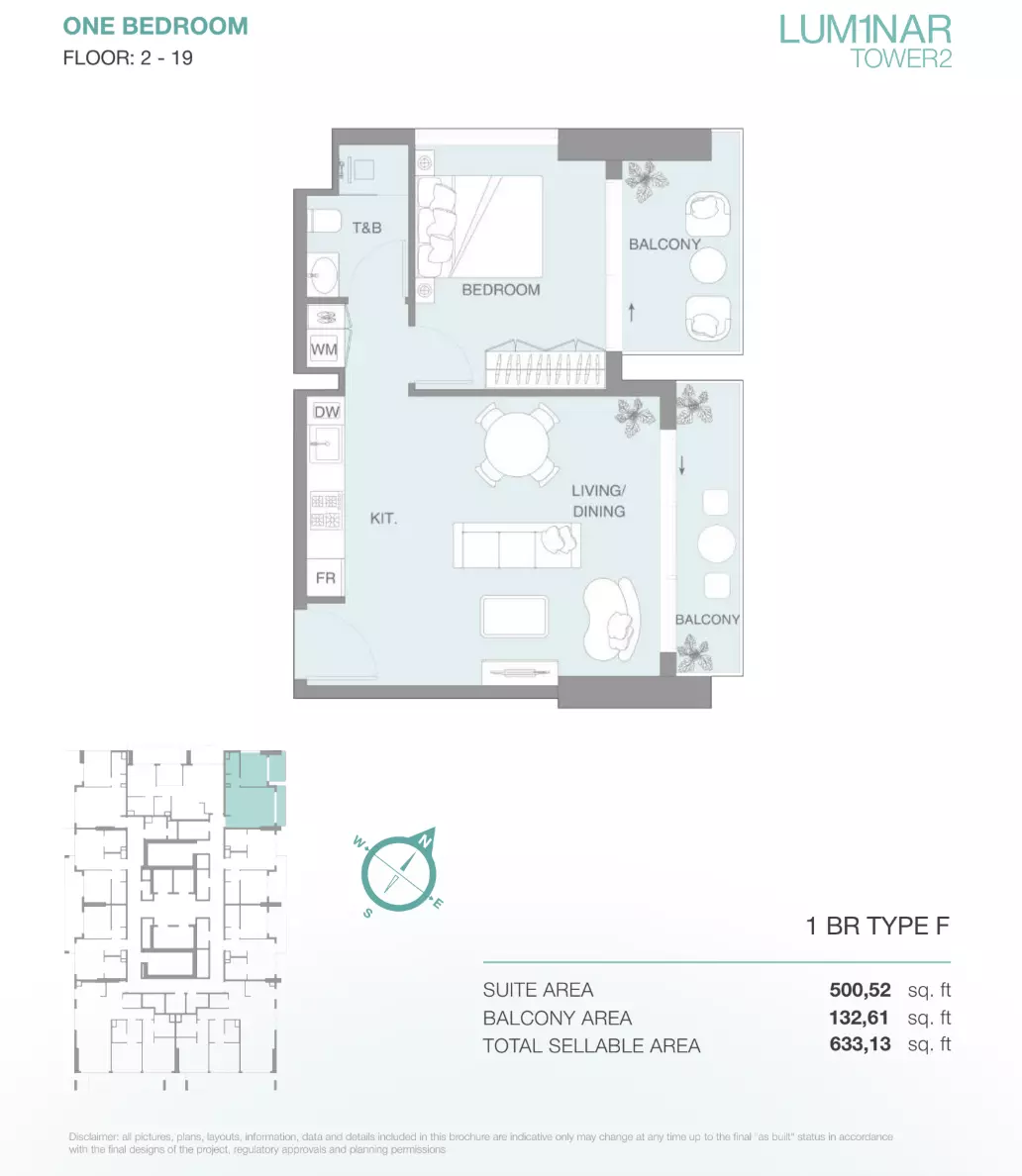 Unit floor plan image