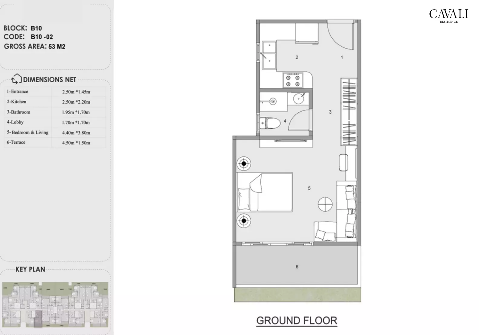Unit floor plan image
