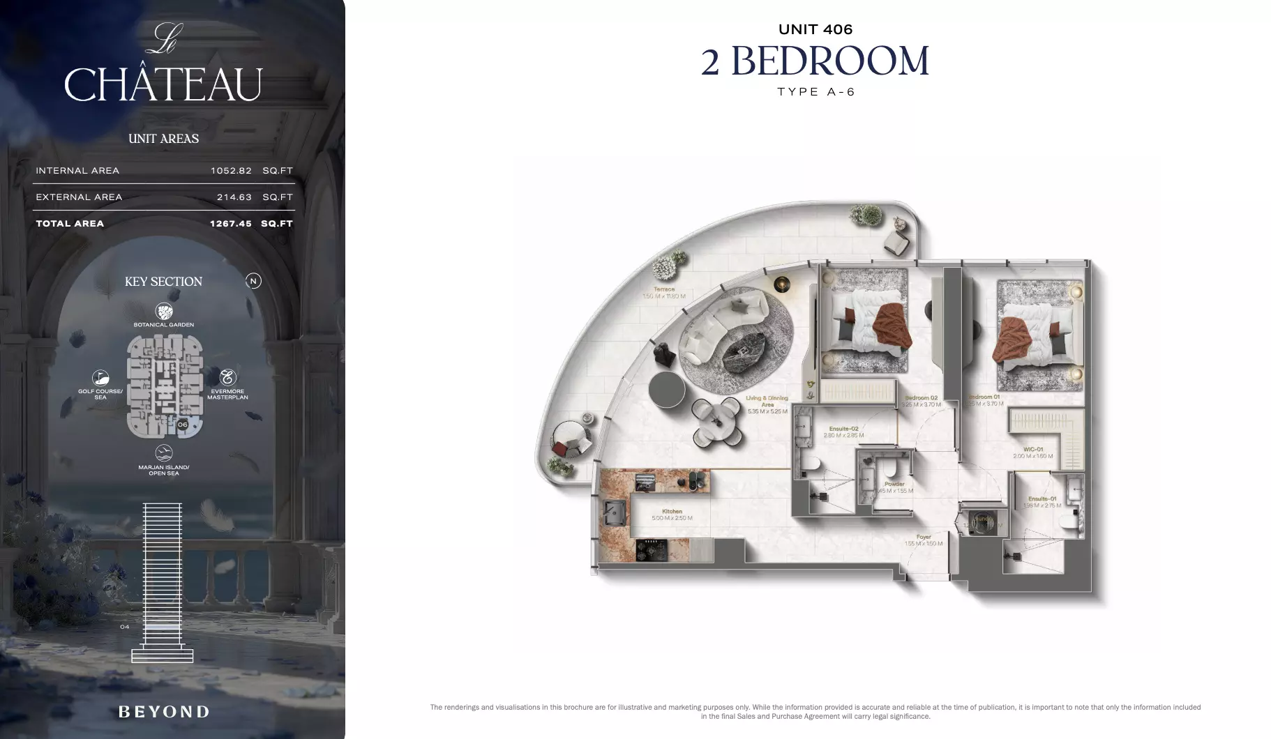 صورة مخطط ارضية الوحدة