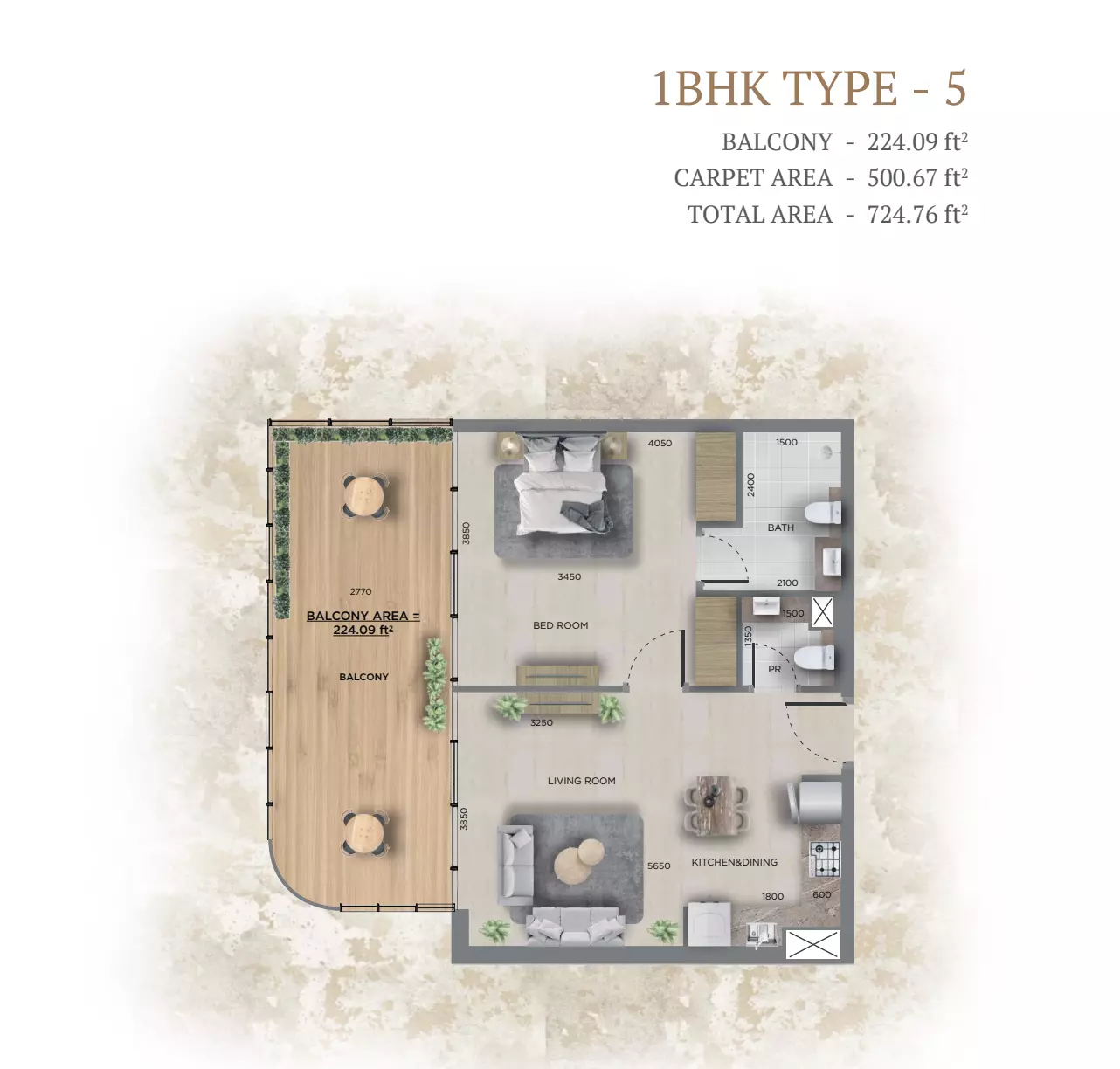 Unit floor plan image