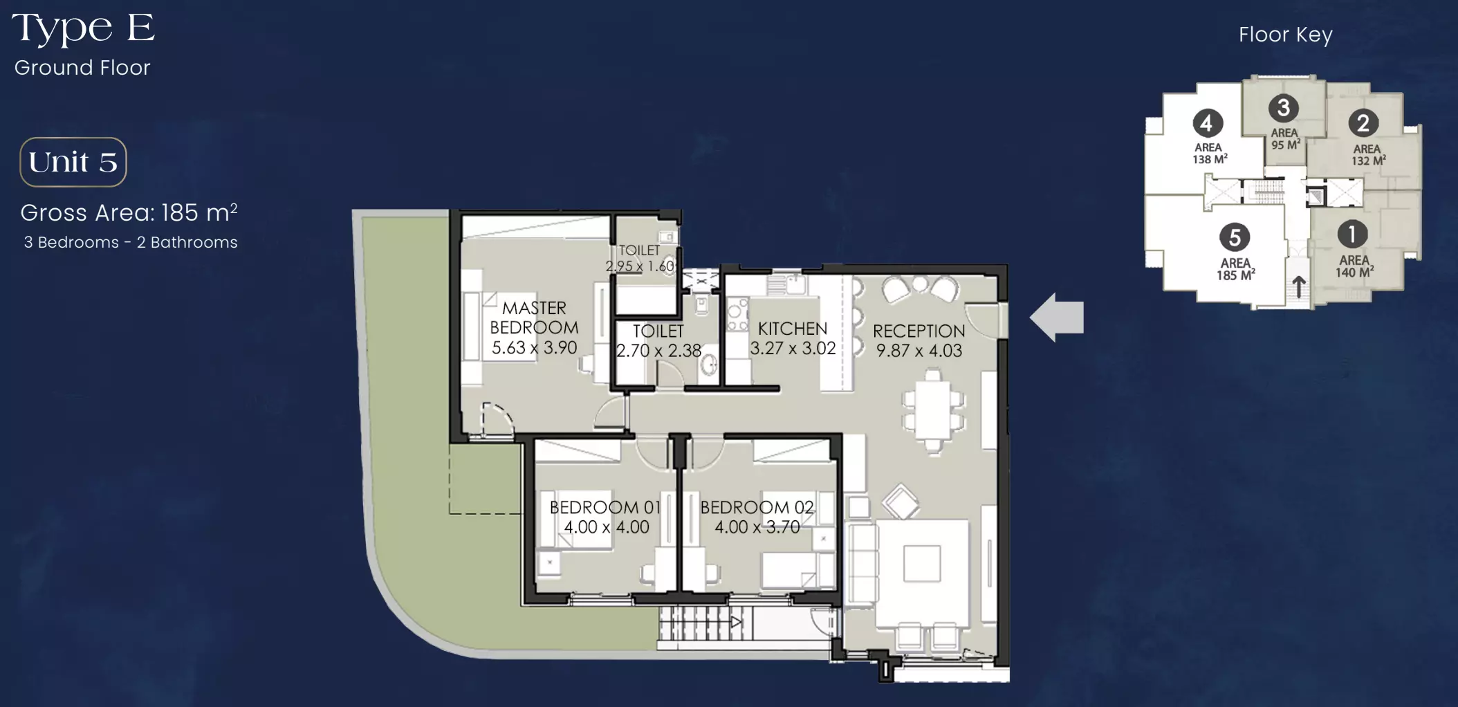 صورة مخطط ارضية الوحدة