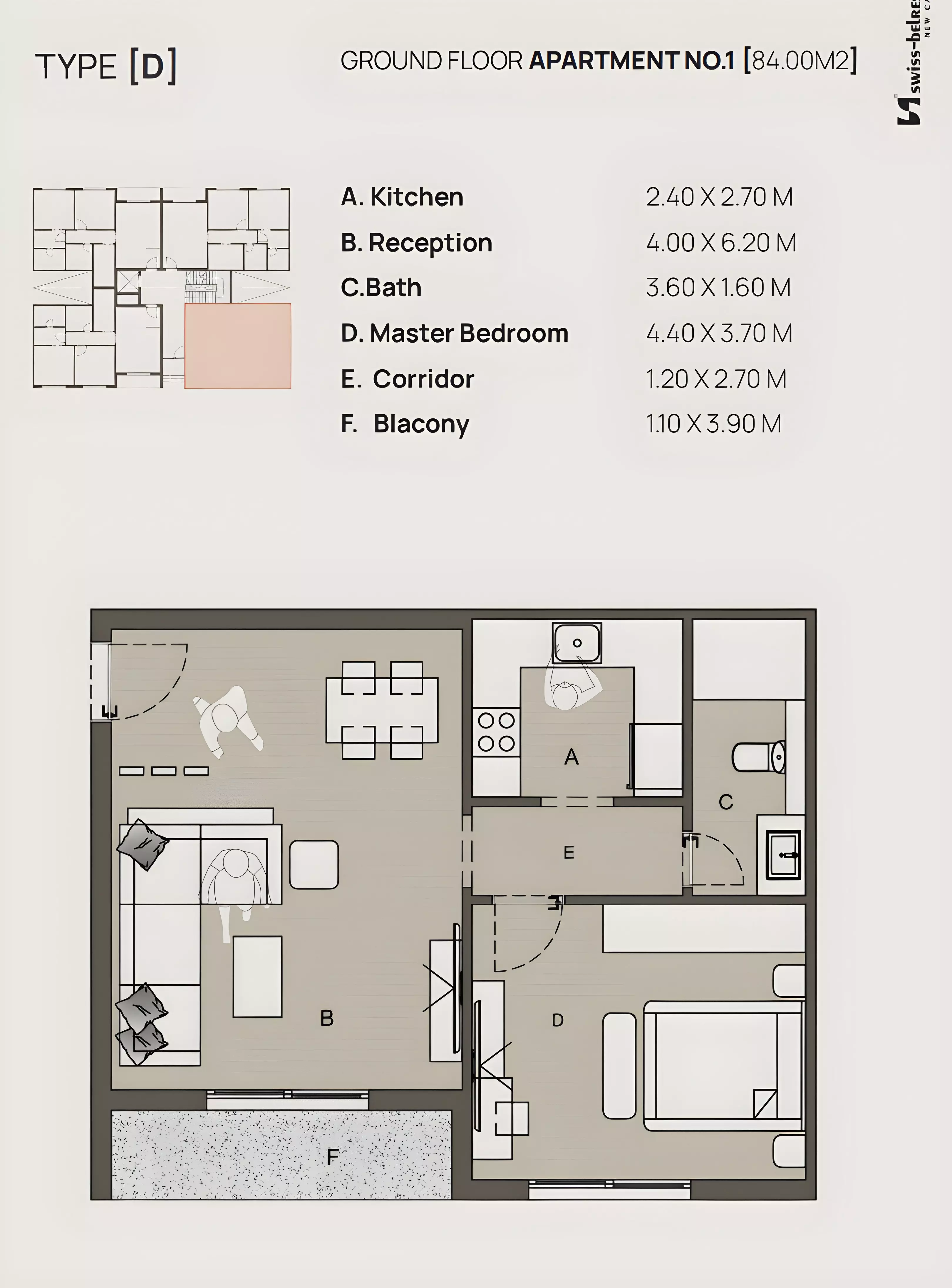 Unit floor plan image