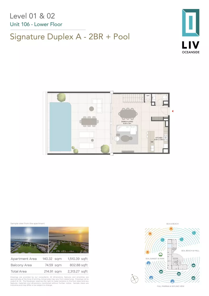Unit floor plan image