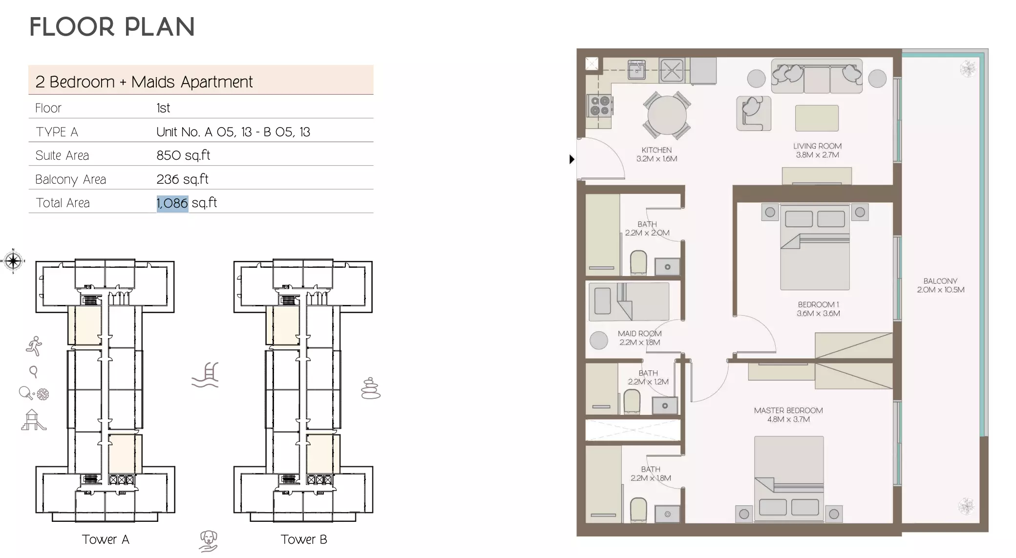 Unit floor plan image