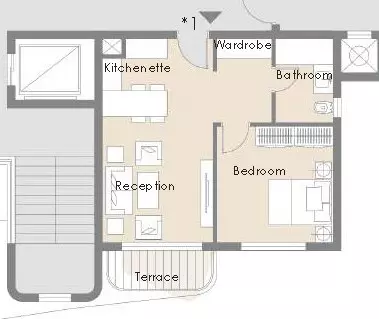 صورة مخطط ارضية الوحدة