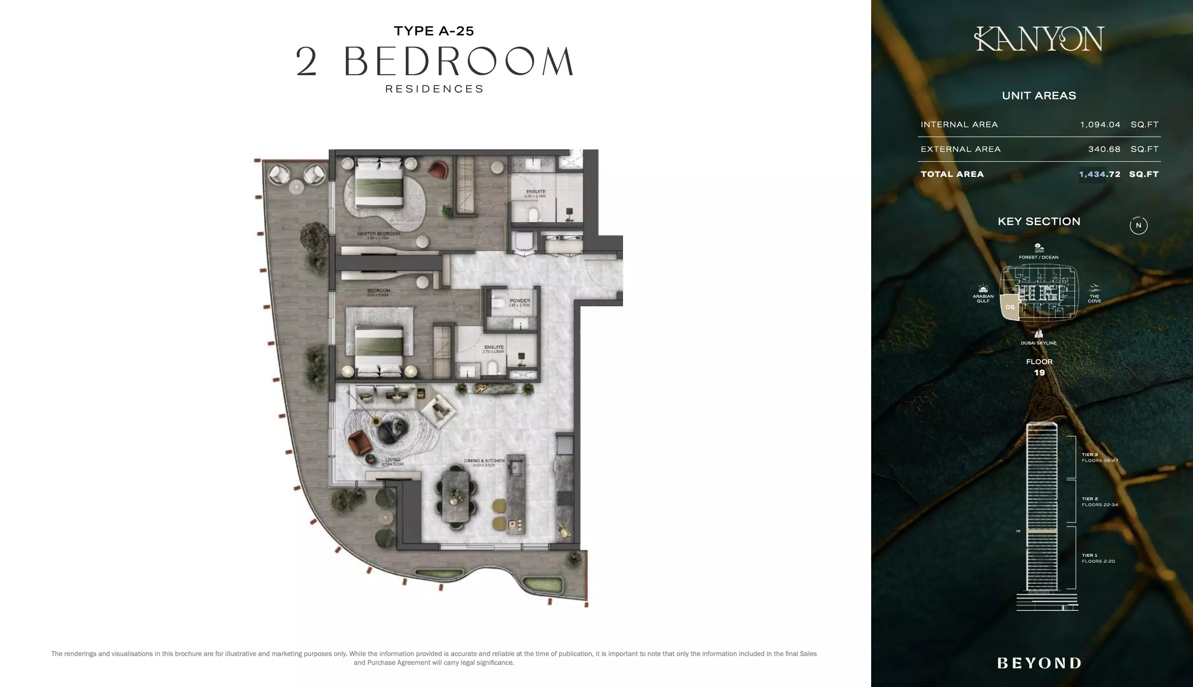 صورة مخطط ارضية الوحدة