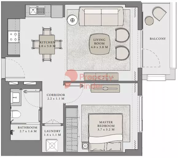 Orchid At Creek Beach Building 2 Unit 05, 1 bed