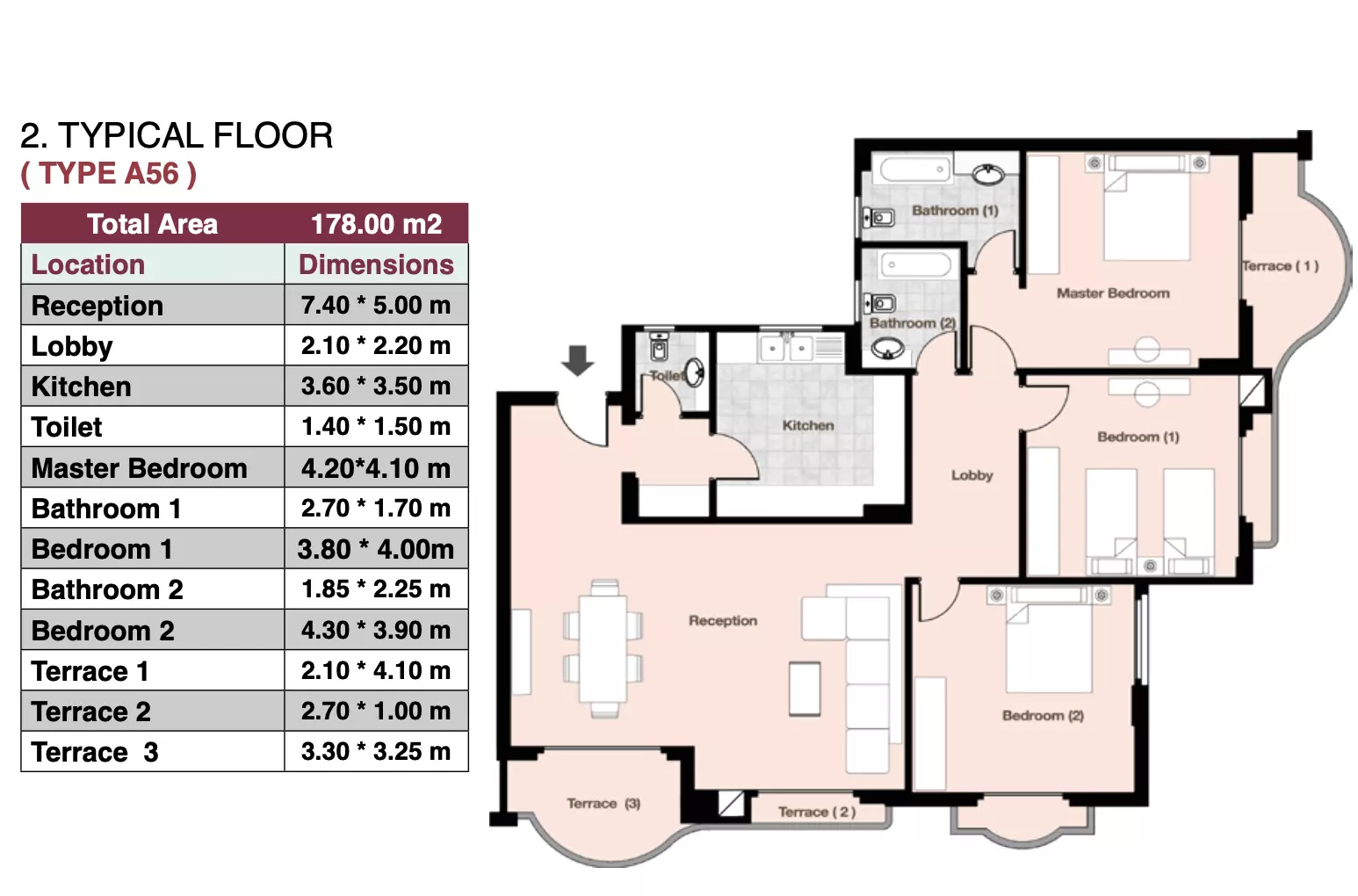 Unit floor plan image