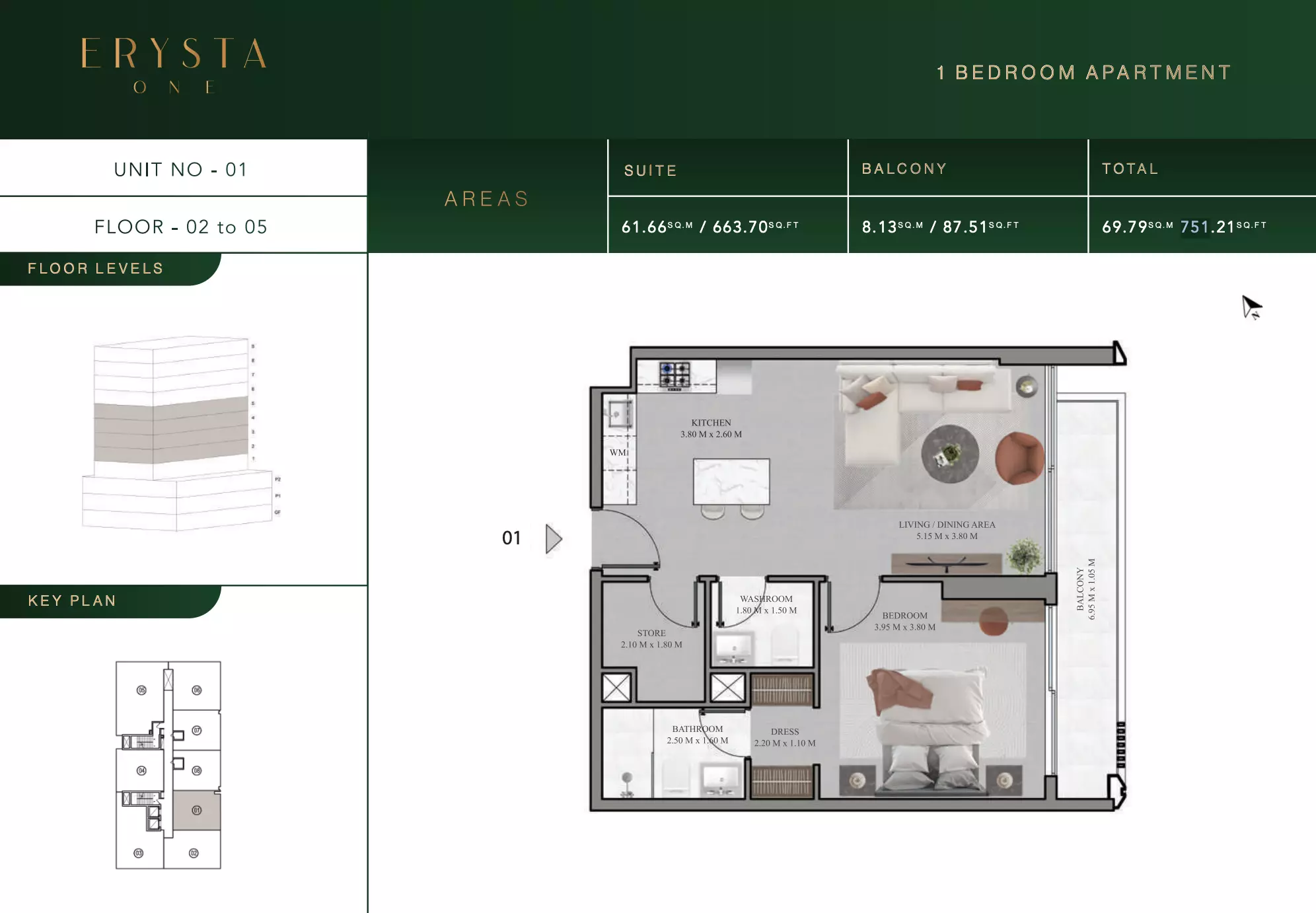 Unit floor plan image