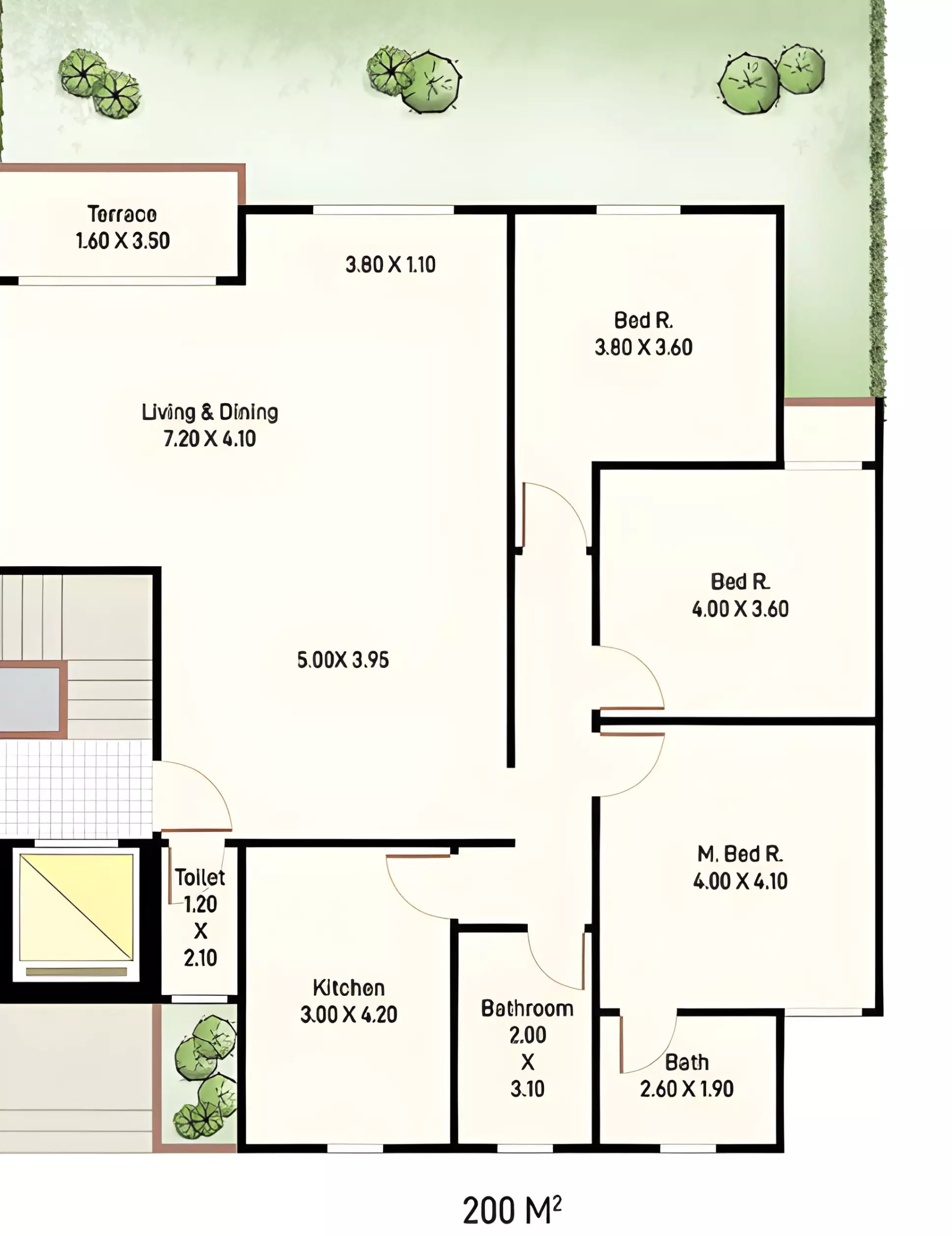 Unit floor plan image