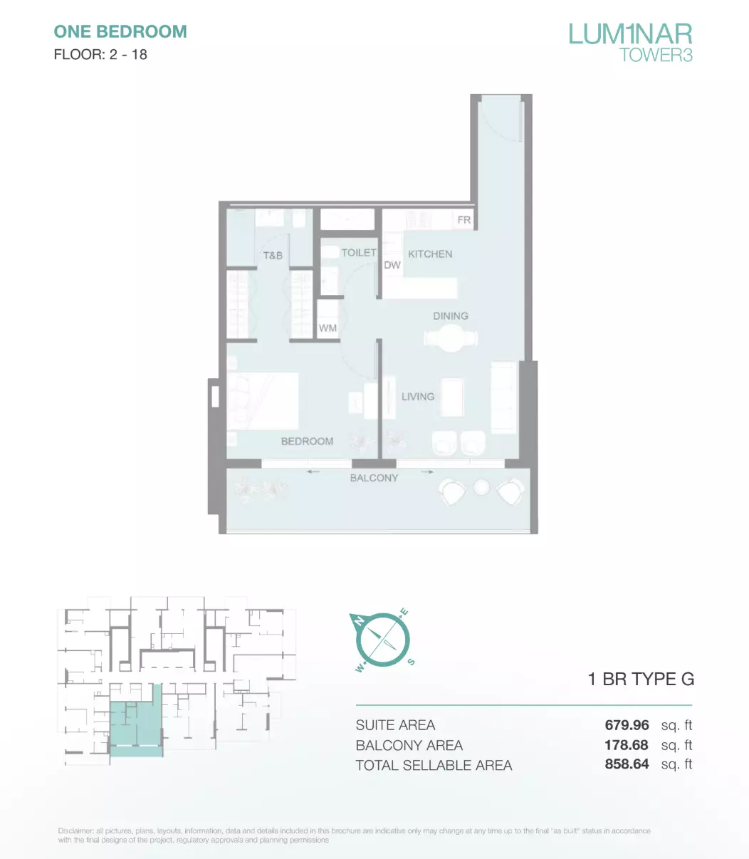 Unit floor plan image