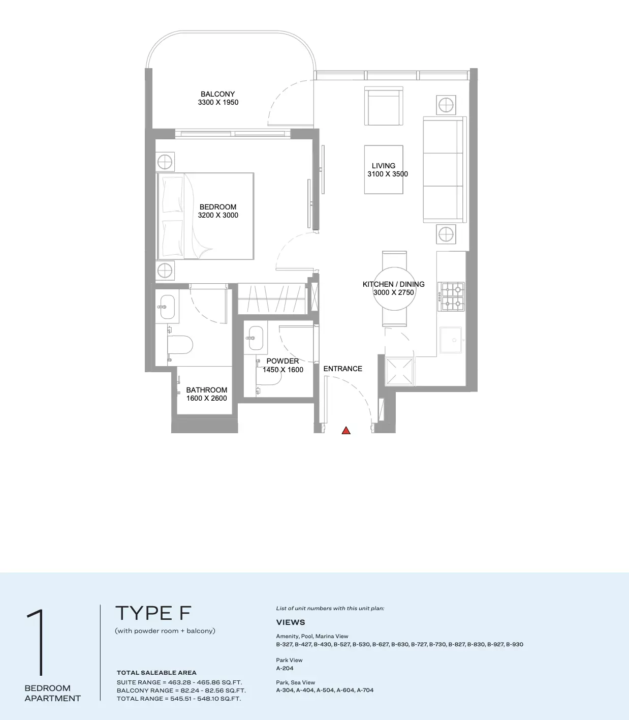 Unit floor plan image