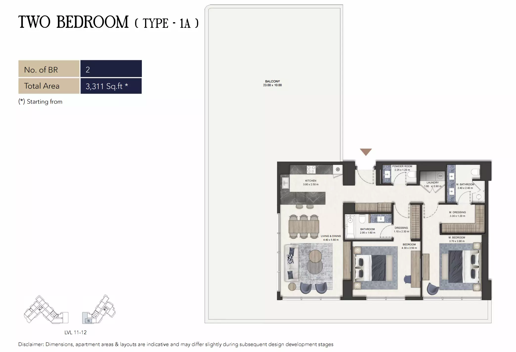 Unit floor plan image