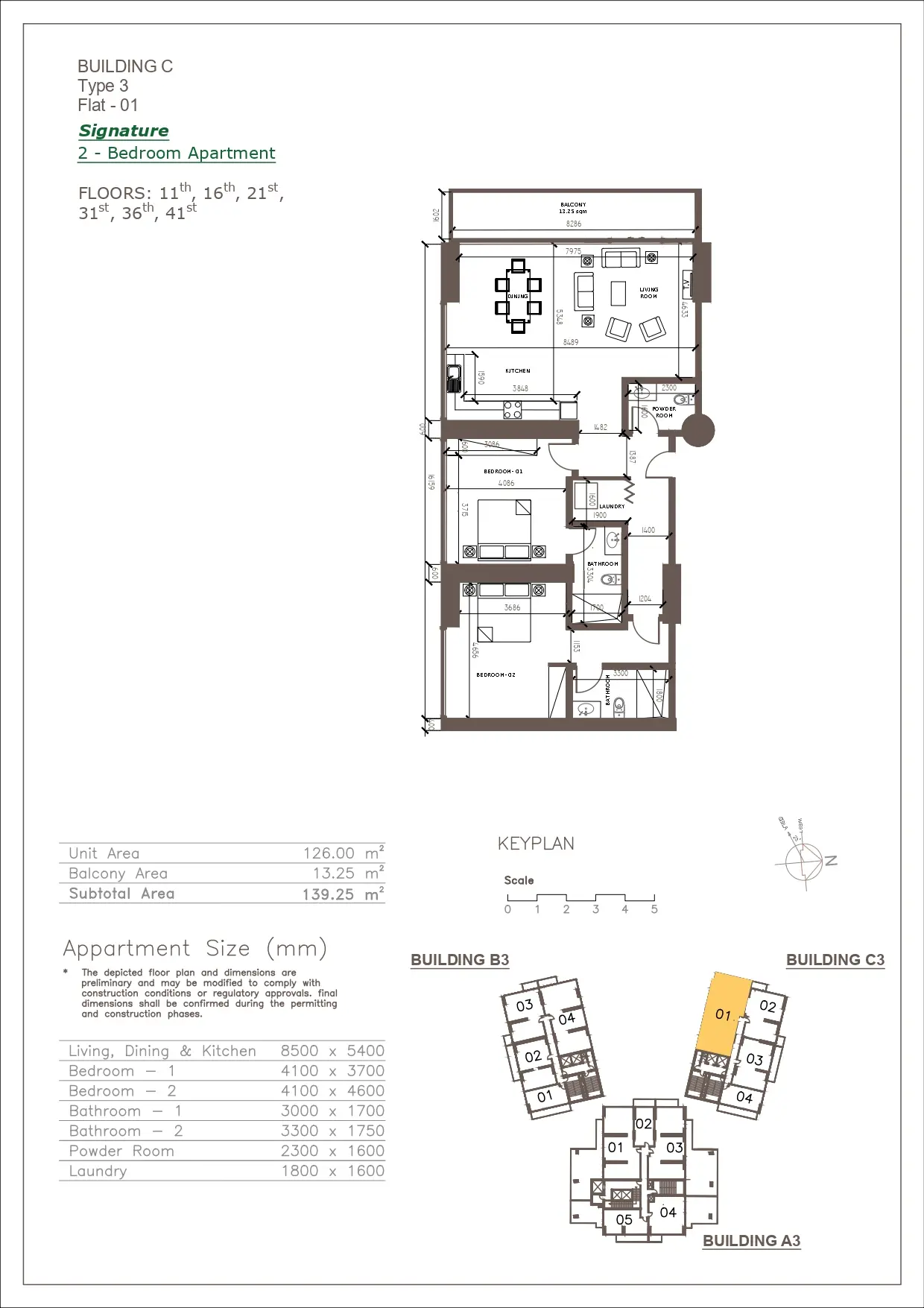 Unit floor plan image