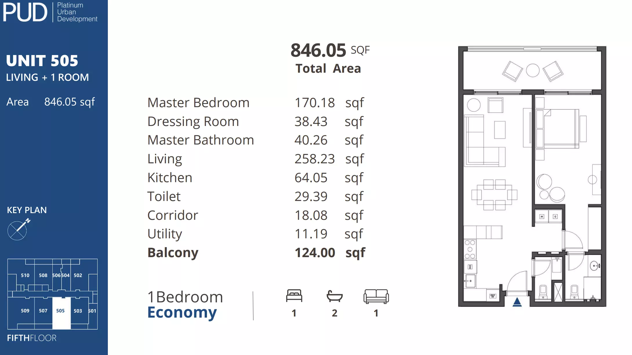 Unit floor plan image